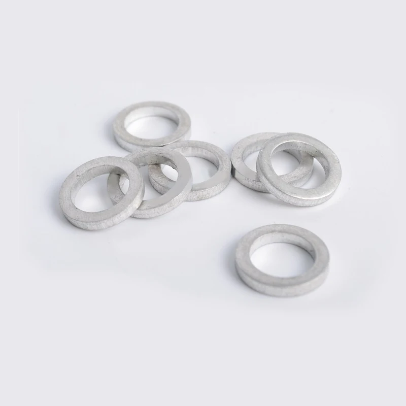MUQZI 10PCS Bike Chainring Screw Gasket 2MM Chainwheel Bolt Washer Double Conversion Single Crankset MTB Cycling Accessories