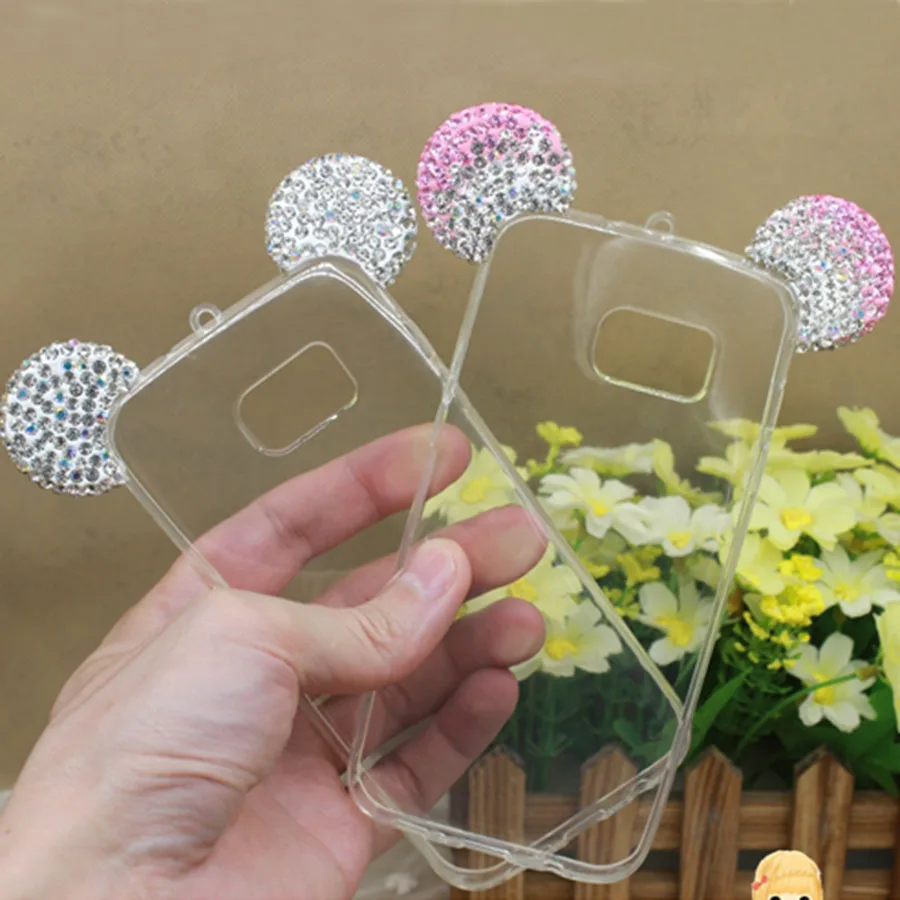 3D Модный Блестящий чехол для Samsung Galaxy S5 S6 S7 S8 Plus J7 J5 J3 2016 2017 телефона Fundas мультяшный