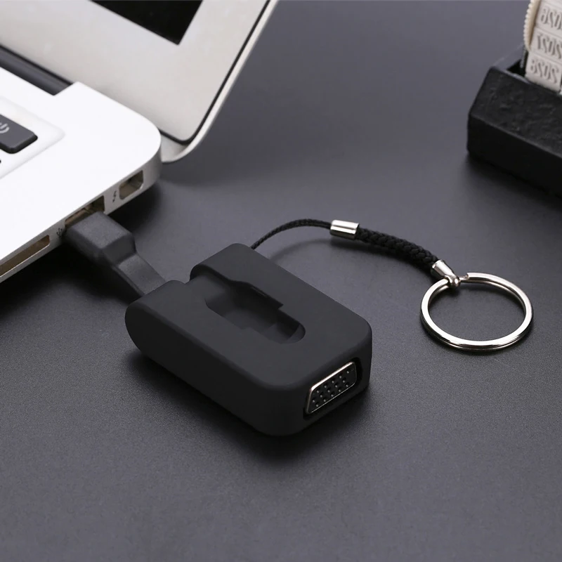 USB C Type к VGA адаптер 3 1 USB-C видео конвертер для 2017 MacBook Pro Samsung Galaxy S8 S9/S8S9Plus/Note8/HAWEI P20 |