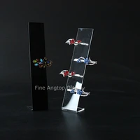 desktop acrylic hair clip jewelry hairpin barrette display stand holder retail show