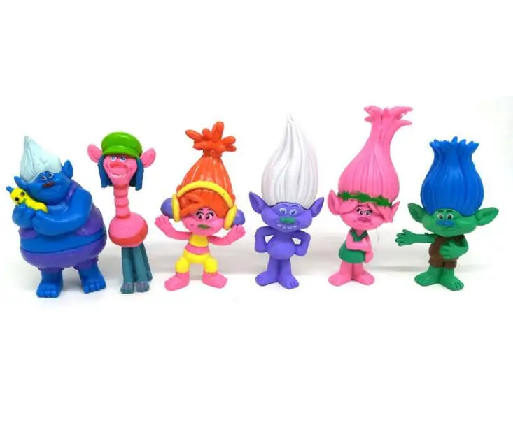 Figuras de acci&oacute;n de PVC para ni&ntilde;os, lote de 6 unidades-0