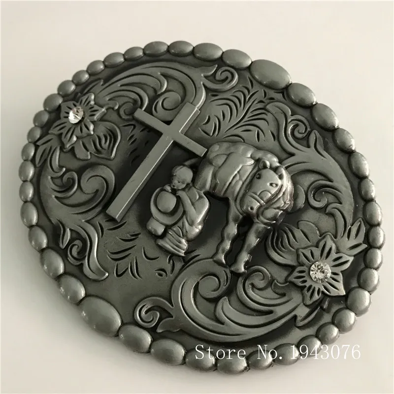 Розничная продажа новый высококачественный крутой ковбойский ремень с 3d-крестом