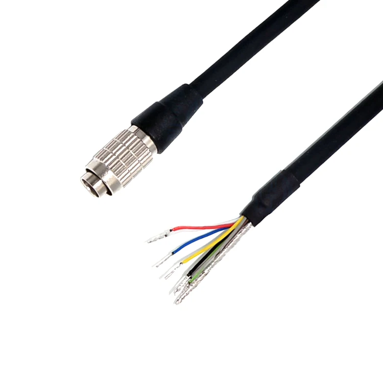 Хироз 8 Pin типа «папа» штепсельной вилки/гнездовой разъем для FLIR точка серый Basler GIGE Авт промышленная ПЗС Камера и объектива вспышка триггера Мощность кабель