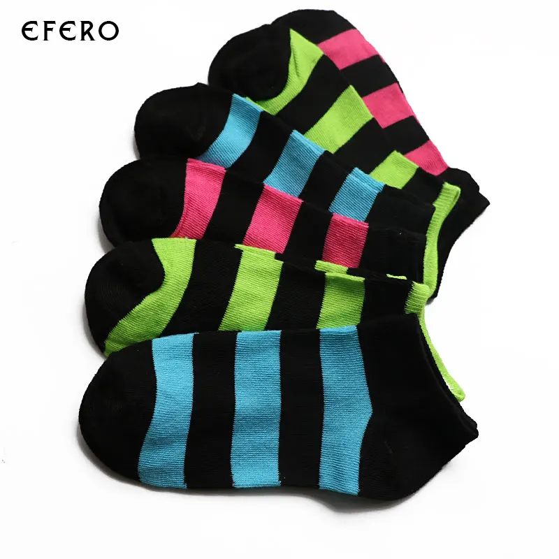 3 пары = 6 шт./лот женские носки невидимые флуоресцентные хлопковые короткие