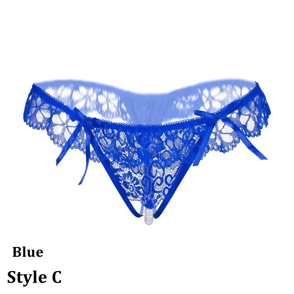Style C blue Женские сексуальные трусики-танга, нижнее белье, низкая талия, кружевные стринги, трусики, стринги, сексуальные, Bragas, женское нижнее белье, женские трусики - Цвет: Style C blue