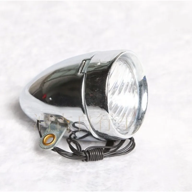 Q040 headlight Q040, велосипедные Ретро фары для велосипеда/маленькие фары с покрытием/мельница, электрическая фара для велосипеда/лампа для фар - Цвет: Q040 headlight
