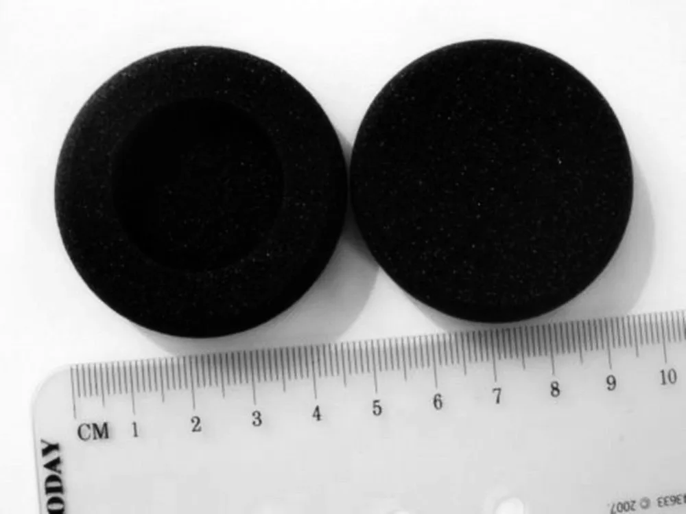 2 пары сменных поролоновых подушечек подушечки для ушей губка чашки запасные