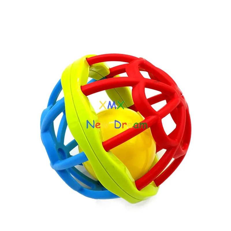 Xmxrc. Мягкие гуттаперчи Фитнес колокол. Игрушка baby ball игрушки погремушки развивать