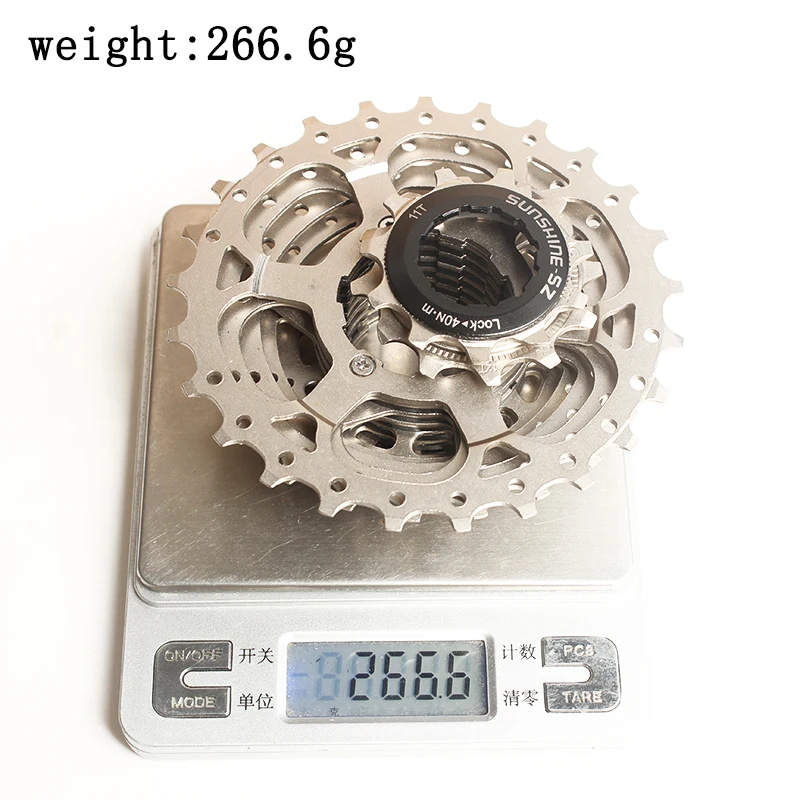 SUNSHINE-SZ Road Bike 11 s Cassette 25t 11-25T Steel Freewheel 22 Speed Flywheel Sprocket for Bicycle Parts Rated 5.0 /5 based | Спорт и
