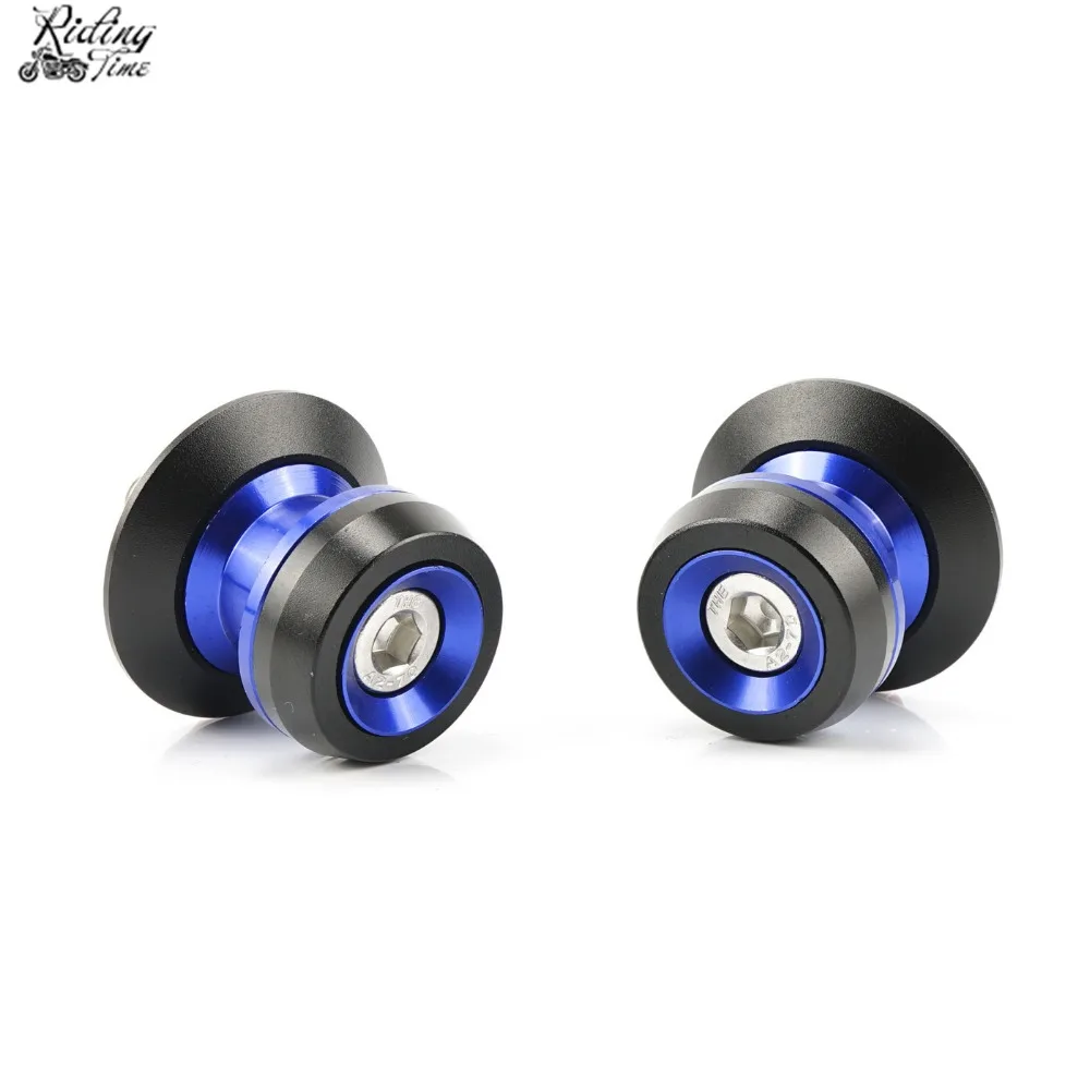 Катушка Swingarm слайдеры катушки с поворотным рычагом M8 для Daytona 675R 11-12 Street Triple R 12-20