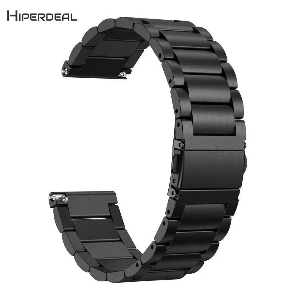 HIPERDEAL Replacement For Fitbit Versa Luxury Stainless Steel Strap Wrist Band Bracelet Smart Watches JANN22 | Электроника