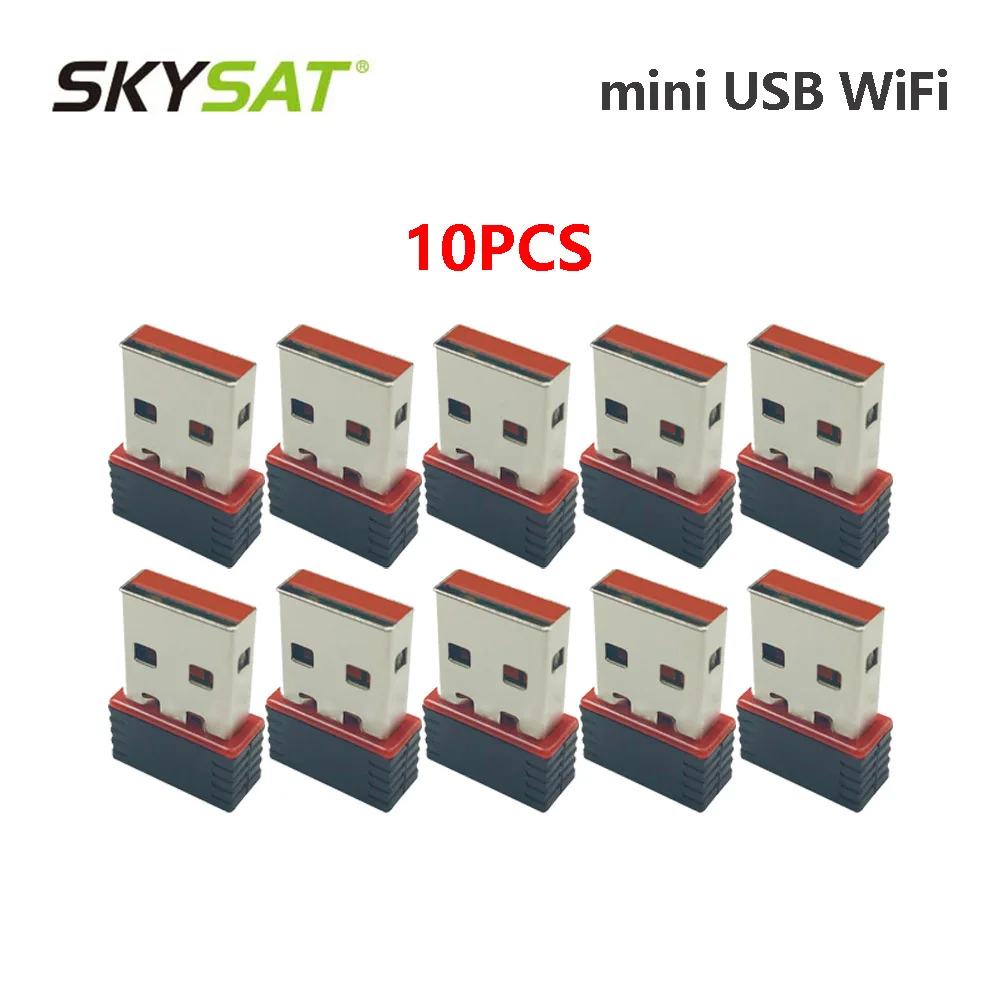 [10 шт.] Мини 5370 Wi-Fi модем Ralink RT5370 чип 150 Мбит/с IEEE 802.11b/g/n стандартные USB2.0 интерфейс Беспроводной usb-адаптер Wi-Fi