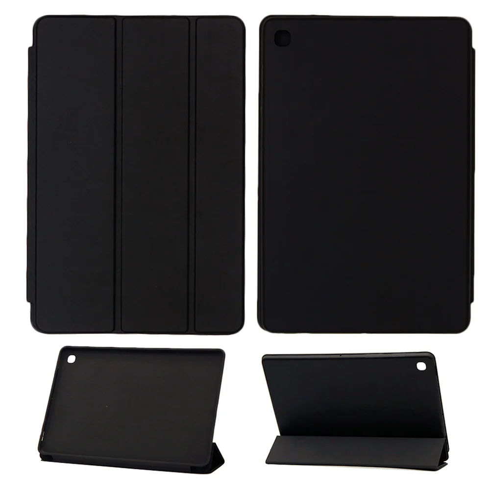 B Деловой чехол для планшета samsung Galaxy Tab A 10,1 T510 T515 SM-T510 SM-T515 чехол трехслойный из искусственной кожи откидной Чехол-подставка - Цвет: B