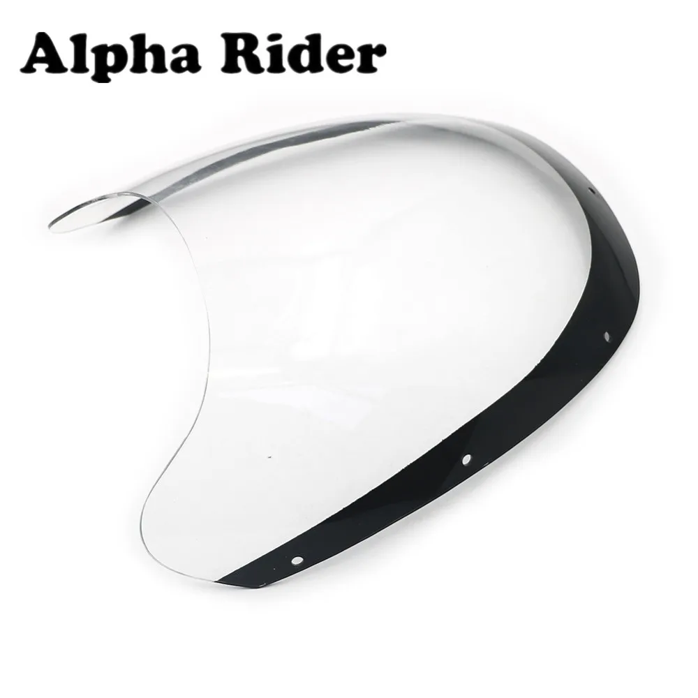 

83-86 RD350 YPVS Motorcycle Windscreen Windshield Front Glass Shield Screen Deflector For Yamaha RD 350 YPVS 1983 1984 1985 1986