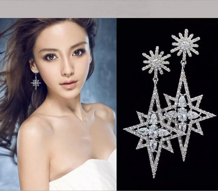 Распродажа модные ювелирные изделия серьги из серебра 925 пробы с опалом