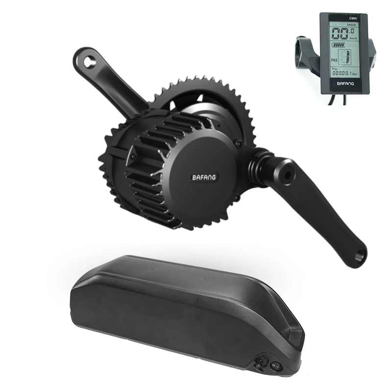 Ebike комплект для переоборудования электрического велосипеда 48V1000W BBS03 Bafang мотор с батареей 48 V/52 V 13AH/16AH/17.5AH(C965 lcd дисплей