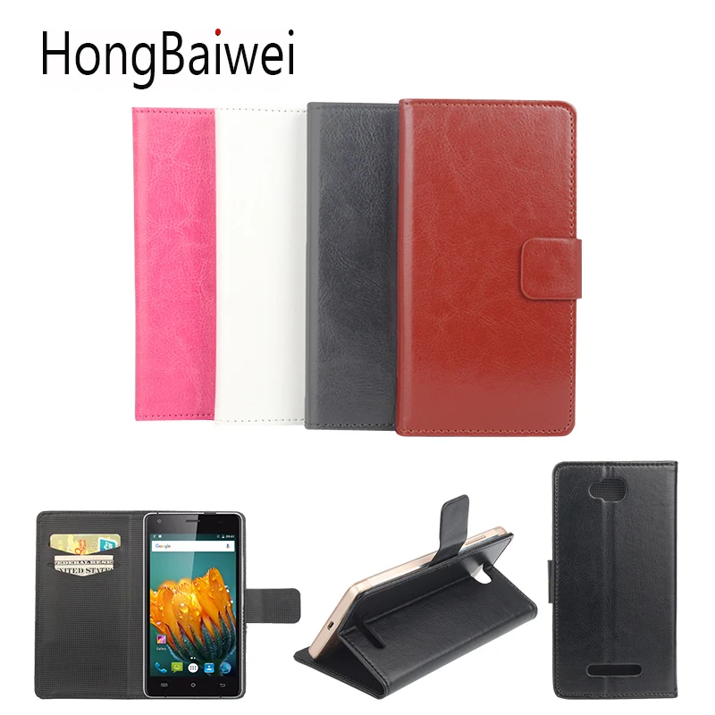 Чехол Бумажник для телефона из искусственной кожи с откидной крышкой Cubot echo чехол