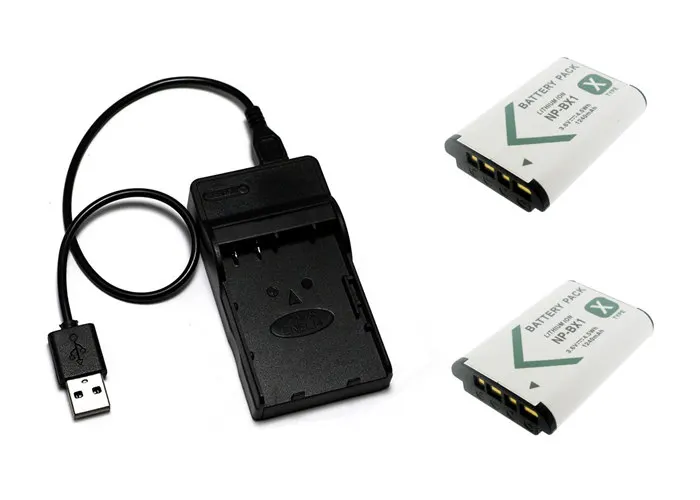 Аккумулятор NPBX1 BX1 2X с USB зарядным устройством для Sony Cyber shot RX1 RX100 WX300 WX350 HX400 H400 HX300 NP