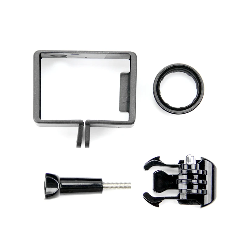SnowHu Anti-exposed lens frame Protective Lens Cover +Standard Frame for Gopro Hero 4 3+ Case Protector Mount LD01 | Электроника