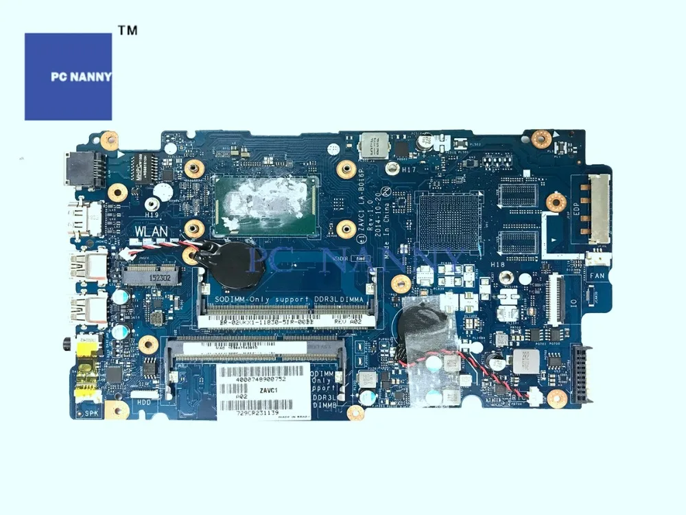 Материнская плата PCNANNY 2VKX1 02VKX1 ZAVC1 LA-B016P для Dell Inspiron 15 5548-15 6 &quot-Core i5 5200U DDR3L