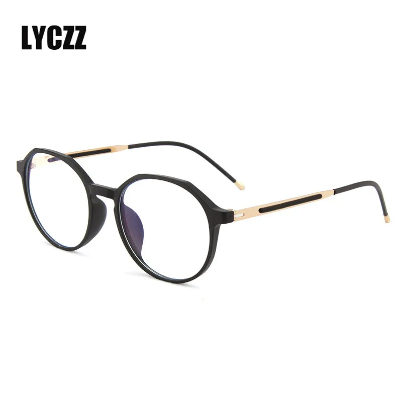 LYCZZ 2019 новые женские мужские Оптические очки оправа голубые лучи компьютерные