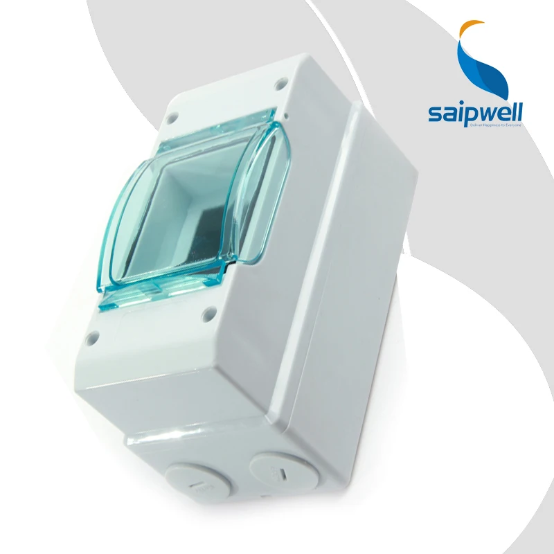 Saip Surperior качественная серая IP66 ABS и PC водонепроницаемая распределительная