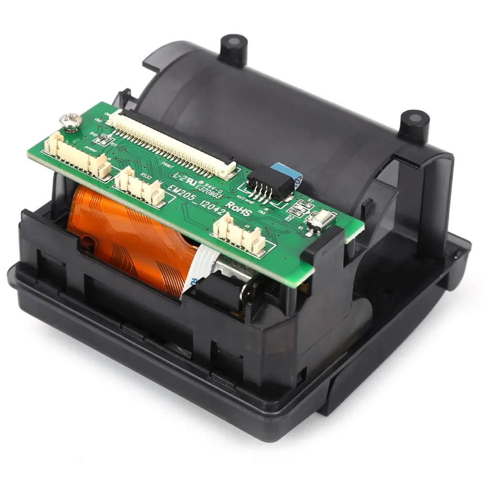 Новый GOOJPRT QR203 JP 58 мм 60 80 мм/сек. мини встроенный чековый термопринтер 8 точек/мм