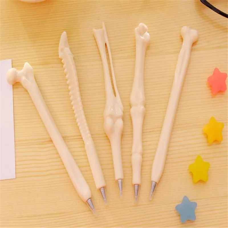 Творческий искусственный кости шариковая ручка 0.5 мм канцелярских товаров