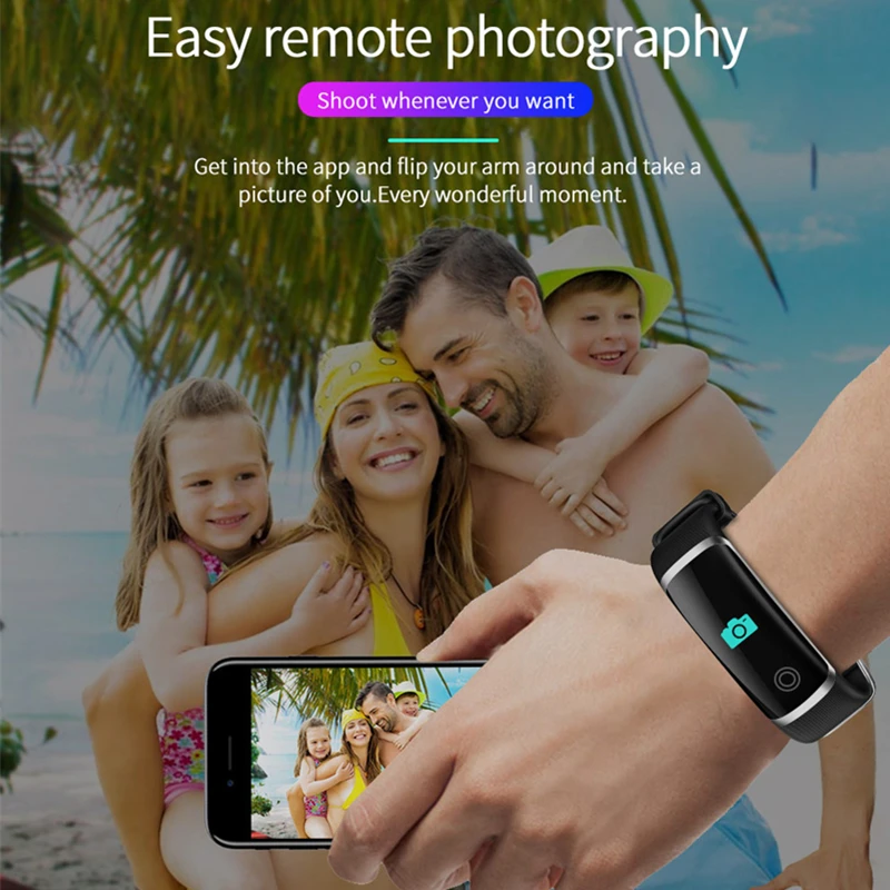 Умные часы для мужчин и женщин спортивный браслет с сенсорным экраном умный