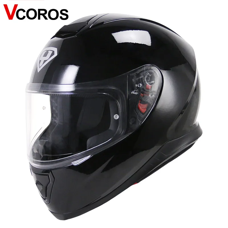 Новый VCOROS анфас moto rcycle шлем YOHE индивидуальность локомотив гонки шлемы обувь для