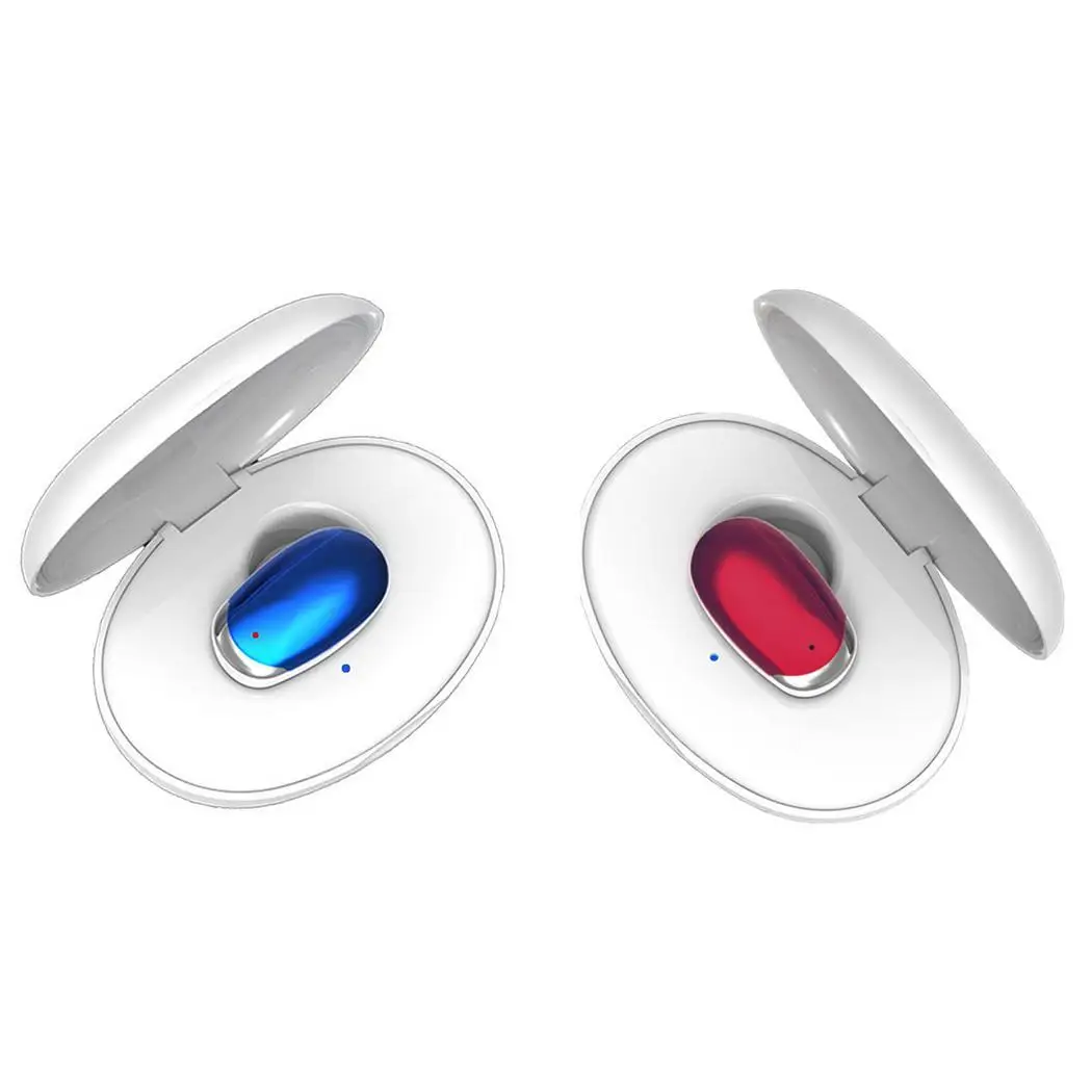 Мини Беспроводная bluetooth-гарнитура магнитные наушники для зарядки