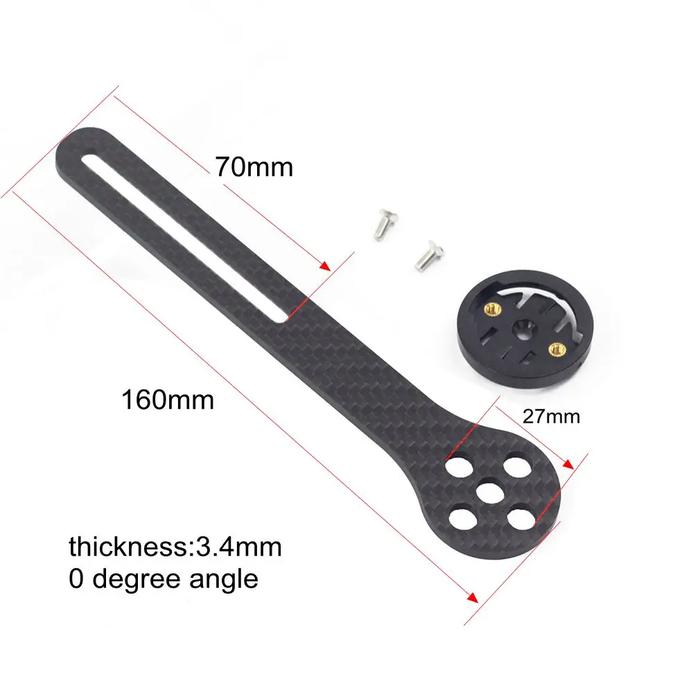 Велосипедное компьютерное крепление TRIGO Carbon для встроенной штанги GARMIN Wahoo Elemnt Mini