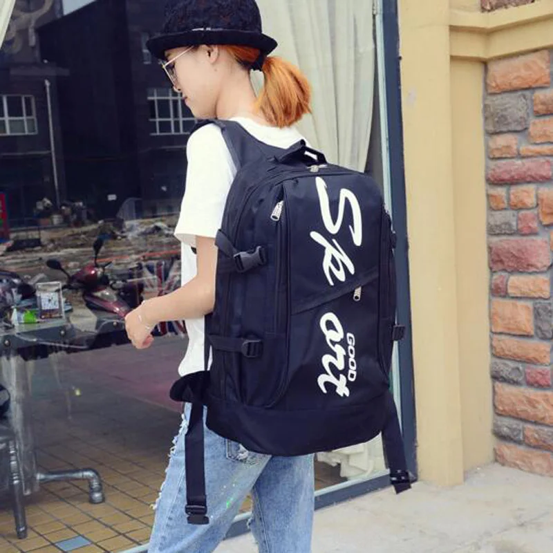 Вместительная школьная сумка для девочек и мальчиков рюкзак женщин мужчин