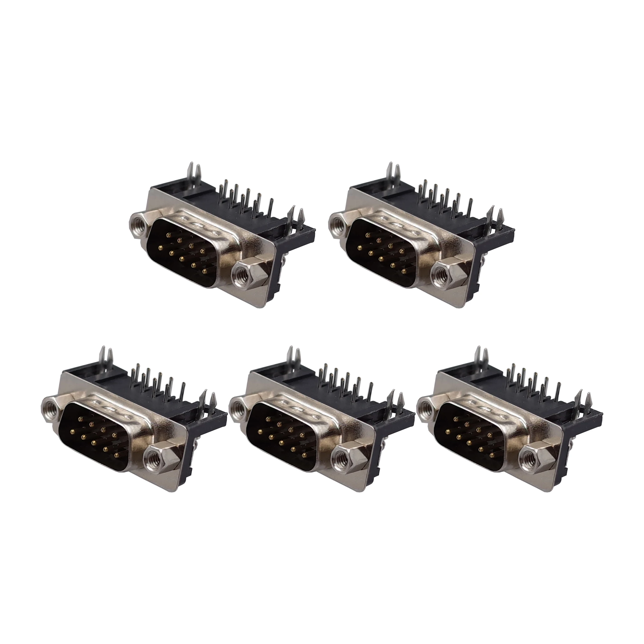 20 шт. RS232 DR 9Pin Male 90 градусов вилка PCB Паяные соединители DB9|db9 connector|db9 male connectordb9 rs232