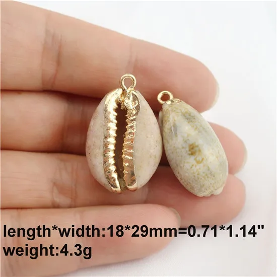 22823 natural shell 2X подвеска в виде раковины из натуральной раковины, подвеска в виде раковины, подвеска в виде раковины, естественная, наугад для самостоятельного изготовления ювелирных изделий, серьги, ожерелья, аксессуары для изготовления - Окраска металла: 22823 natural shell
