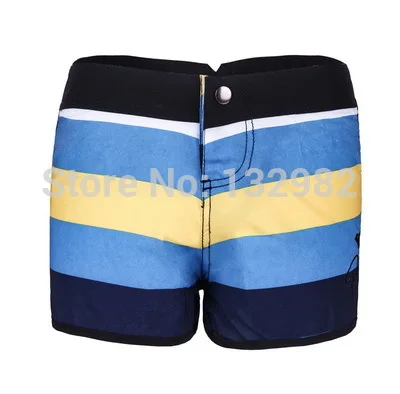 2015 BRAND FASHION WOMEN'S SWIMMING WEAR SPORT STRETCH BEACH SWIMWEAR WOMEN SURF BOARD SHORTS SIZE L WHITE BLUE RED | Женская одежда