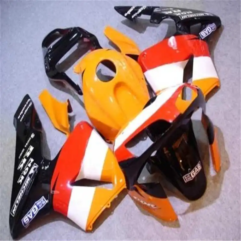 

ABS orange red black mold for CBR600RR F5 03 04 Blue Black CBR 600RR 2003 2004 cbr 600 ABS Fairings set