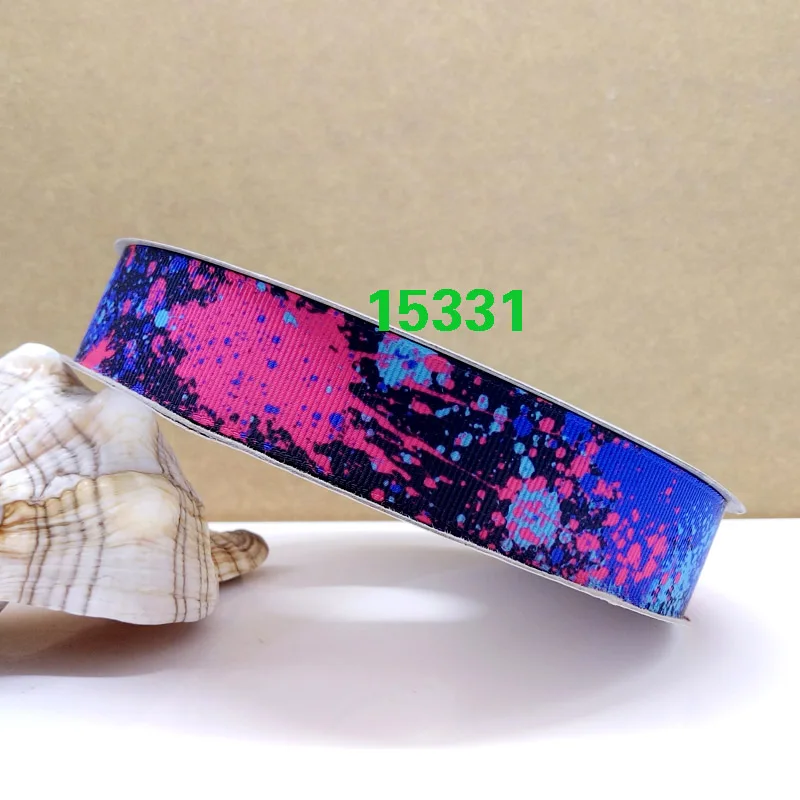 Бесплатная доставка 50 ярдов мультяшная печатная корсажная лента 15332 | Дом и сад