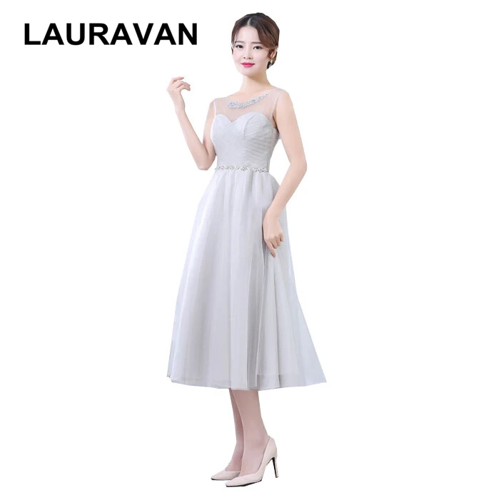 

girl elegant formal special occasion wear short grey tea length homecoming dress petite dresses tulle ball gown gowns