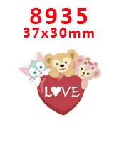 PR8935 new arrival 30pcs/lot free shipping Resin flatback for Hair Bows Snack Planar Resin Crafts for DIY Phone Decorations PR8878 - Color: PR8935