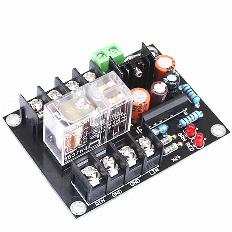 AC12 18V Защитная плата для динамика модуль PCB 2 0 защитная релейного сигнала upc1237