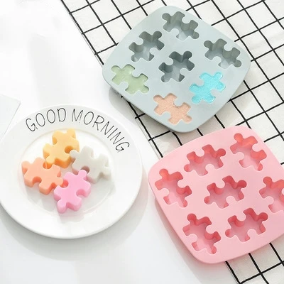 DIY Cookie инструменты силиконовые творческий лед плед плесень микроволновая печь