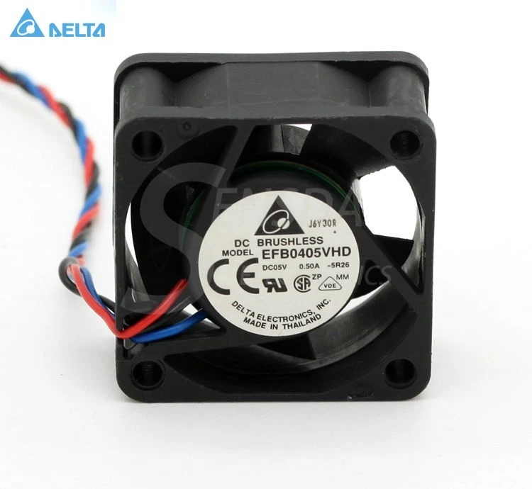 Для delta EFB0405VHD 4020 40 мм 4 см DC 5V 0.50A серверный инверторный вентилятор осевые