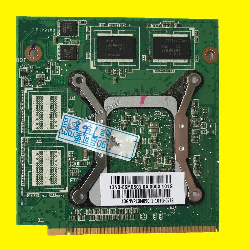 

K51AB M92 Ver1.1 60-NVYVG1000-B01 69N0EUV10B01 HD4570 512M VGA video card For Asus K51AB K70AB X70AB K70AD K70AF X70AF