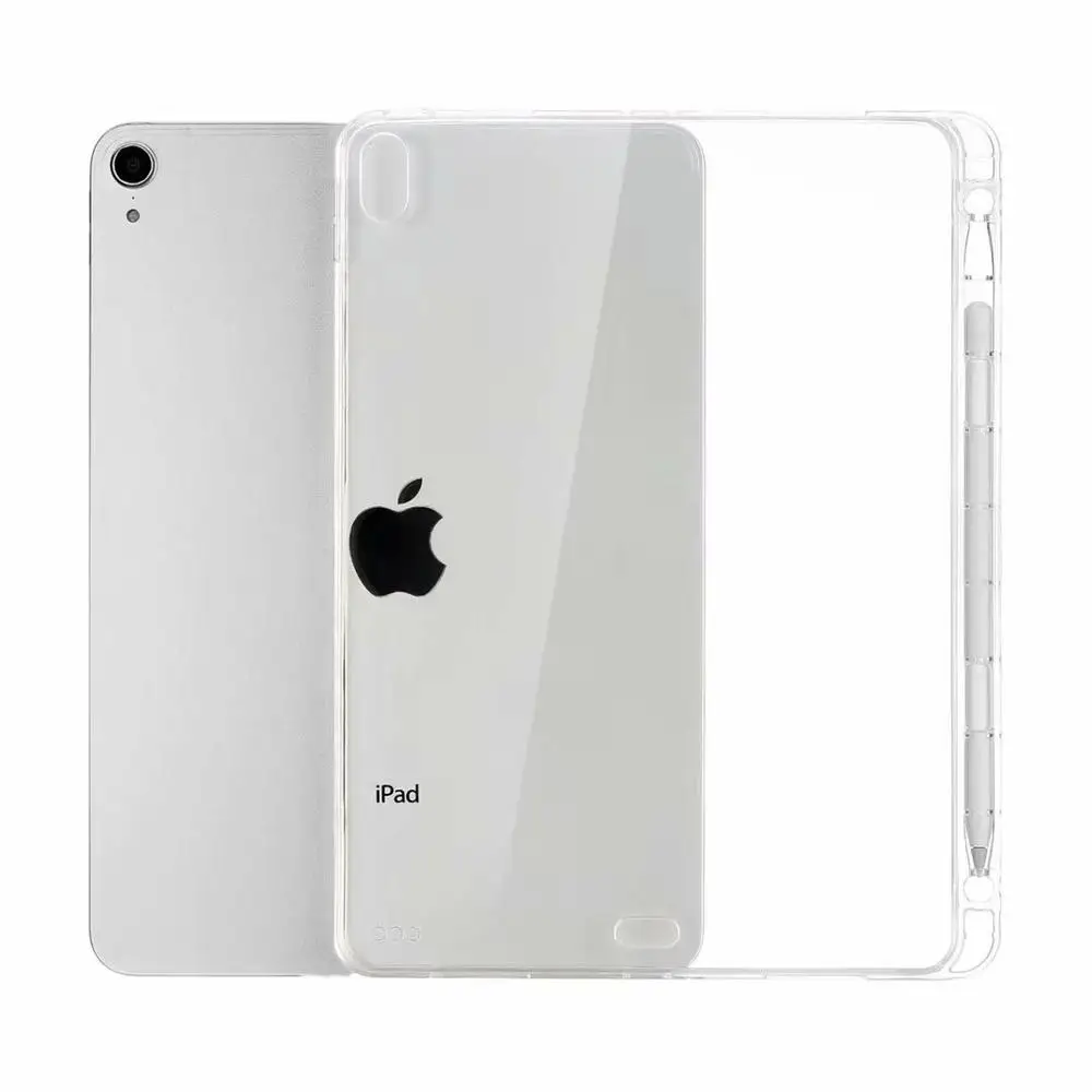 Чехол с держателем карандаша для iPad Air/Air 2/Pro 9 7 дюймов ударопрочный прозрачный