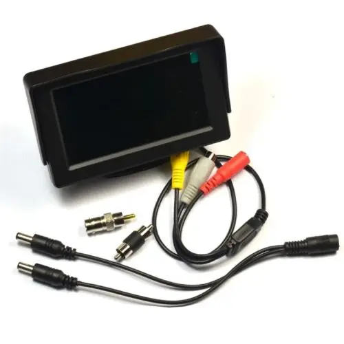 CCTV монитор тестирования камеры 4 3 дюймов TFT lcd Аудио Видео тест безопасности