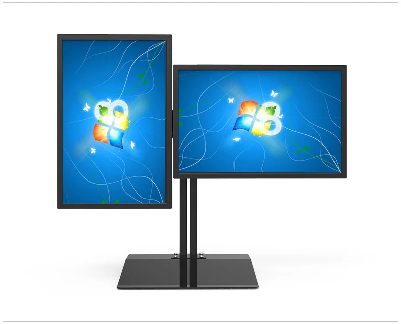 Полное вращение 15 &quot 27&quot двойной экран монитор держатель LCD телевизор крепление