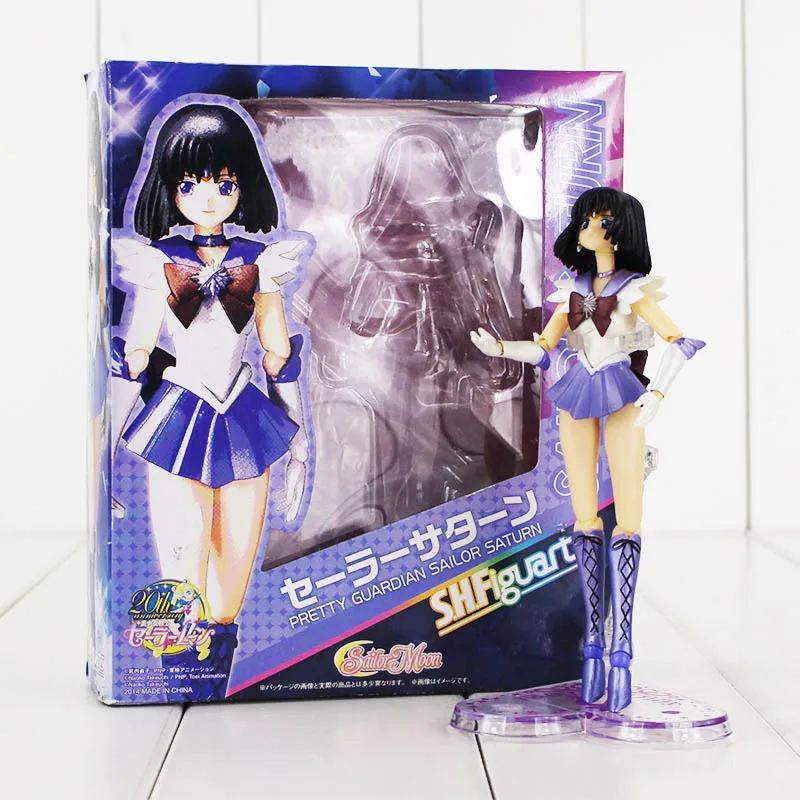 1pcs as picture Цветная коробка 9 видов стилей сексуальная фигурка Сейлор Мун игрушка Tsukino Mars Jupiter Venus Mercury Uranus Pluto с коробкой - Цвет: 1pcs as picture