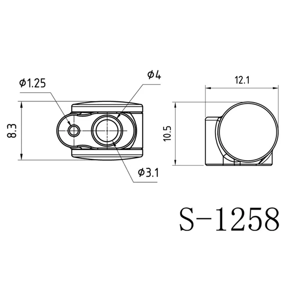 1 пара боковых габаритных огней светодиодсветодиодный фонари для 1/14 RC DIY TAMIYA