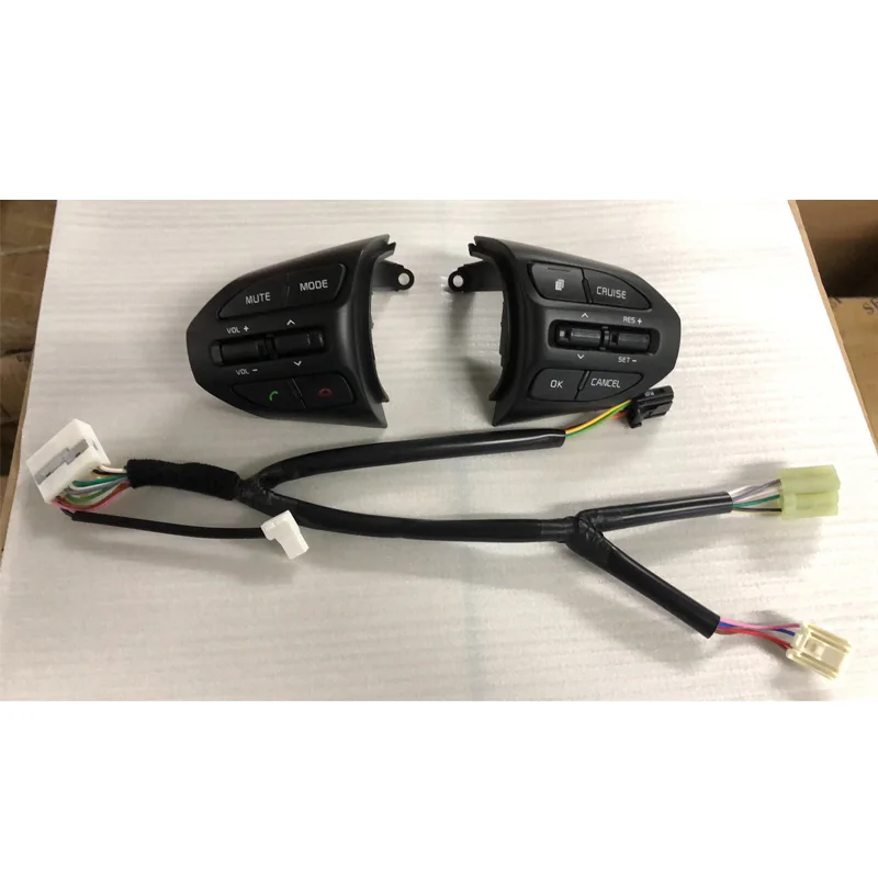 Кнопки на колесиках для KIA K2 RIO 2017 2018 кнопки Bluetooth громкость круиз контроля с